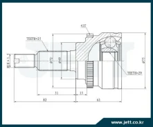 ���� ������� JETT V41-7042 ABS V417042ABS ����