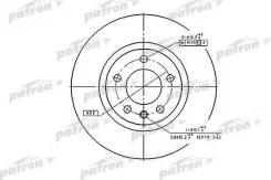 ���� ��������� ������ OPEL: Omega B 94-00, Omega B ��������� 94-99 PBD2720 ����
