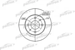 ���� ��������� ������ Nissan: Almera I 95-00, Almera I Hatchback 95-00 PBD4019 ����
