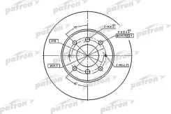 ���� ��������� ������ Mitsubishi: Galant VI 96-00, Galant VI ��������� 96-00 PBD4345 ����