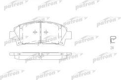 ������� ��������� �������� ������ Toyota: Avensis 99-03, Avensis Liftback 99-03, Avensis Station Wagon 99-03, Carina E ����� 94-97, MR 2 89-00 PBP928...