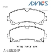 �������� ��������� ������� Advics �������� Advics SN204P SN204P ����