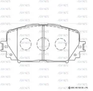 �������� ��������� ������� Advics �������� (F) Toyota VITZ P90 (05-10), Yaris P90 (05-10), Belta P92 (06-12), Ractis P100 (06-10), Corolla AXIO / Fiel...