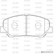 �������� ��������� ������� Advics �������� (F) Toyota Alphard / Vellfire ANH20W / ANH25W / GGH20W / GGH25W (08-14), Estima ACR50 / GHR50 (06-) Advics...