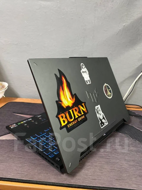 Asus TUF Gaming A15. 15.6", 3,2����, ��� 16 ��, ���� 512���, WiFi: 1, Bluetooth: 1, ����������� �� 5��. ����