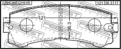 ������� ��������� | ��� ����/��� | Febest 0201WFGY61R 0201WFGY61R ����