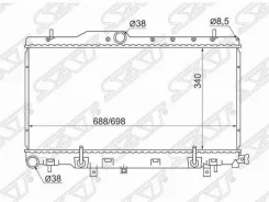�������� Subaru Legasy B4 99-03 TWIN Turbo � ������� (SB0005-T) SB0005T ����