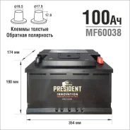 President. 100��.�., L5, 850��., ��������, ������������ ����� ����