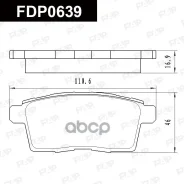 ������� ��������� �������� ������ FORD USA EDGE (U387) FAP ���. FDP0639 FDP0639 ����