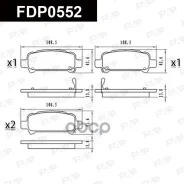 ������� ��������� �������� ������ Subaru BRZ FAP ���. FDP0552 FDP0552 ����