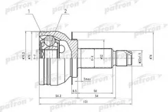 ���� ������ �-�� [A:27, B:30] Subaru: Legacy IV 03- PCV4042 ����