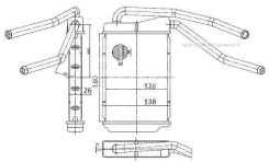 �������� ��������� ������ Daewoo Nexia 96- STDW253950 ����
