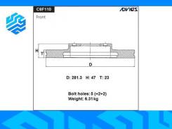   Advics C6F110B  (), / C6F110B 