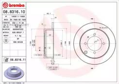    262 Brembo 08831610 08831610 
