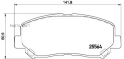 ������� ���������, �������� Brembo P49045 P49045 ����