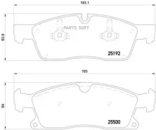 ������� ��������� �������� | ����� | Brembo P50109 P50109 ����
