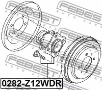 ��������� ������� ������ Nissan C11 E11 K12 Z11/12 G11 Y12 4WD Febest 0282Z12WDR 0282Z12WDR ����