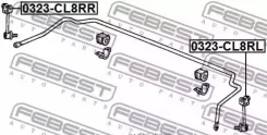 ���� ������������� ������ Honda CL5/8 Febest 0323CL8RL 0323CL8RL ����