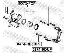 ����������� �������� ���������� ��������� (�� ���� �������) 0375-FCF Febest 0375FCF 0375FCF ����