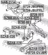 ���������� Suzuki TD54V Febest 0730001 0730001 ����