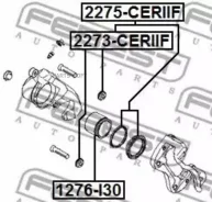 ����������� ��������� �������� Hyundai I30 08/10- Kia Ceed 06/10- Cerato 08/10-13/03 Soul 13/12-16/08 Febest 2275Ceriif 2275CERIIF ����