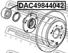 ��������� ��������� 49x84x40x42 | ��� ����/��� | Febest DAC49844042 DAC49844042 ����