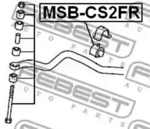 ������� ������������� MMC CS2A Febest Msbcs2FR MSBCS2FR ����