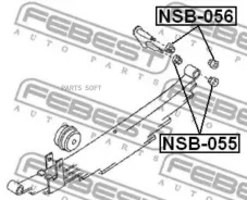 ������ ������� Nissan Caravan VE24 1993.05-2001.04 NSB-055 Febest NSB055 NSB055 ����