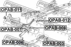 ����������� ������� ����������� ������ | ��� ����/��� | Febest OPAB012 OPAB012 ����