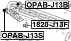 ����������� ������� ��������� ������ | ����� ����/��� | Febest Opabj13S OPABJ13S ����