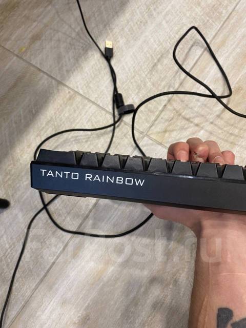 Продаю клавиатуру механическую dns rainbow, б/у, в наличии. Цена: 2 300 ...