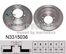 ���� ��������� Nipparts N3315036 N3315036 ����