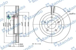 ���� ��������� Nissan (���. 2 ��. ) Mando MBC035160 MBC035160 ����