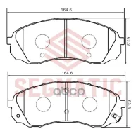 ������� ��������� Hyundai H-1 2.4/2.5 08- �����. Segmatic ���. SGBP2724 SGBP2724 ����