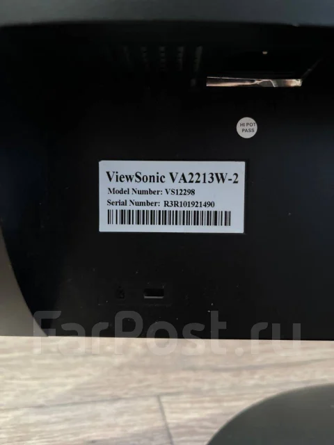 ViewSonic. 21.5", ���������� �� (LCD, LED, QLED) ����