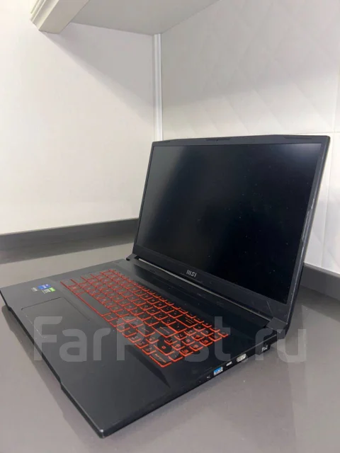 MSI Katana GF76. 17.3", 144����, ��� 16 ��, ���� 1 000���, WiFi: 1, Bluetooth: 1, ����������� �� 4��. ����