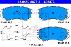 ������ ATE 13.0460-5873.2 13046058732 ����