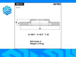   Advics B6F121B  (), / B6F121B 