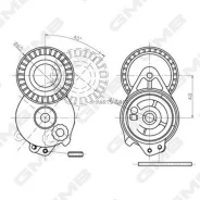 ���������� ����� ��������� MB W204/W205/W212/W212 07- GAT20620 ����