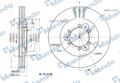 ��������� ���� Isuzu Trooper 91- MBC035347 ����