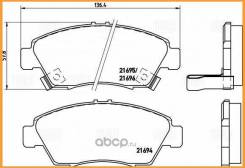  .  / Honda Civic VII (00-) . . / Akebono (PF 4215) Trialli / PF4215 PF4215 