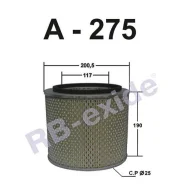 ������ ��������� RB-Exide A-275 165460T007 ����