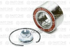 ��������� ��������� front, w/o ABS, 37x72x37, LADA Largus, Renault Logan 04, Logan II 13, Sandero 08, Megane 96, Symbol 98 PART-ONE ���. 1BK002, �����...