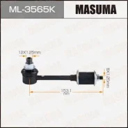 ������ ������������� (����) (������ � ���������) rear J9 N18 Masuma ML3565K ����