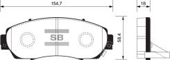 ������� �������� Honda CR-V IV 2012- SP2115 Sangsin Brake SP2115 SP2115 ����