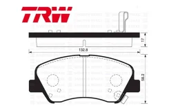 ������� ���������, �������� Hyundai Solaris I 2010-2016��. ; KIA Rio III 2011-2017��. TRW GDB3548 GDB3548 ����