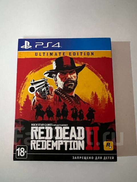 Red Dead Redemption 2: Ultimate Edition Игра Playstation 4, диск, в ...