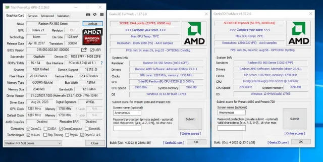 Radeon RX 560 ����