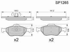 ������� ��������� HI-Q/Sangsin Brake SP1565, �������� SP1565 ����