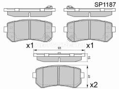 ������� ��������� HI-Q/Sangsin Brake SP1187, ������ SP1187 ����